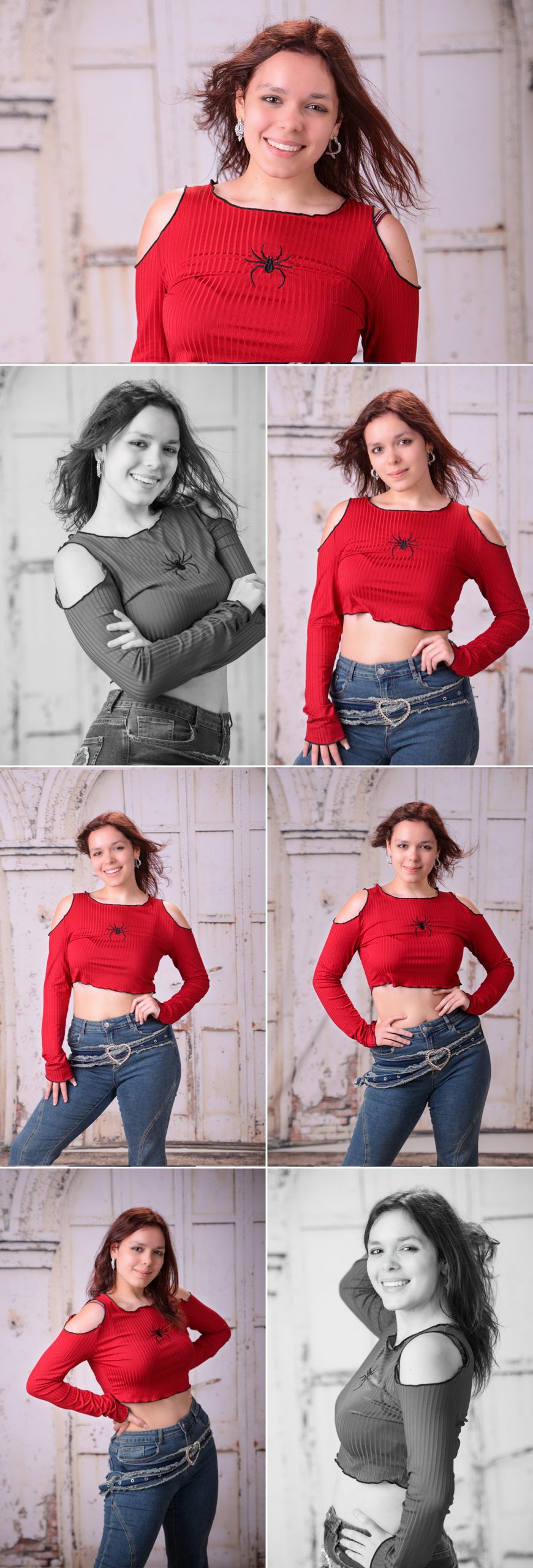 Creative Spider Outfit Photoshoot | Wyandotte Photography photography storyboard