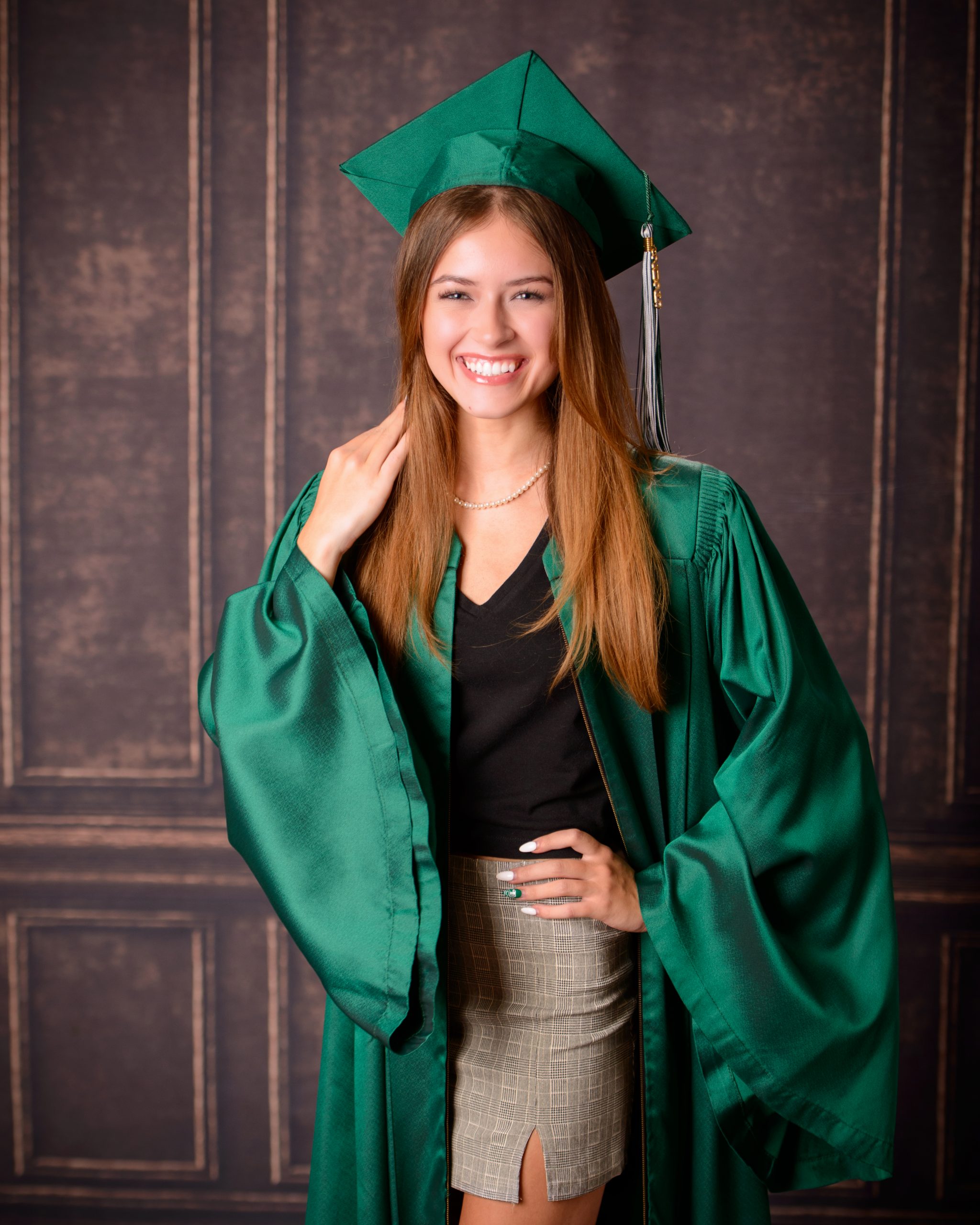 Allen_Park_Senior_Pictures_Photography-2026-22 Allen Park Grad cap gown photography pictures
