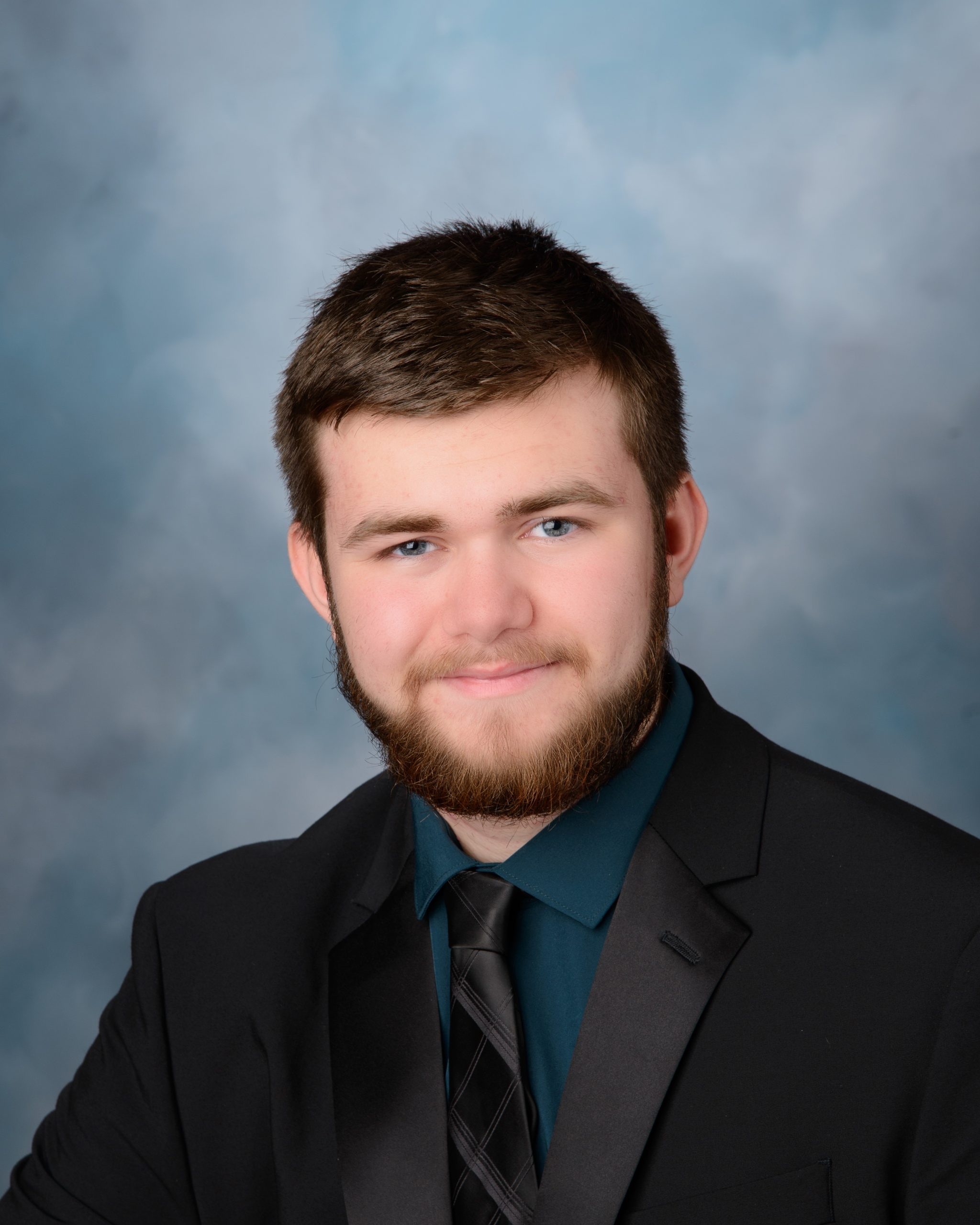 Allen Park senior photo session headshot - Travis