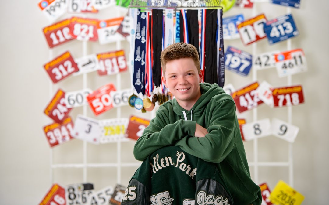 Allen Park Senior Track Runner Photo Session – 2025 Graduation