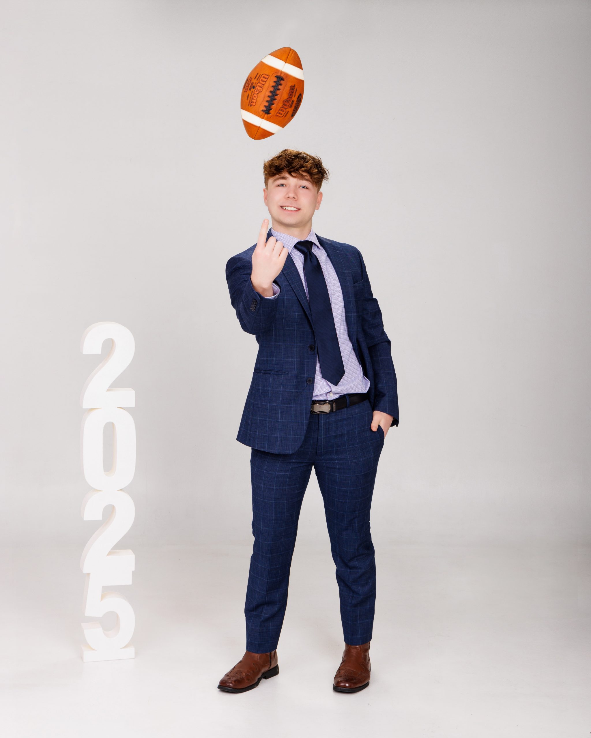 Nathan’s Senior Football Photo Session – 2025 Graduation Celebration