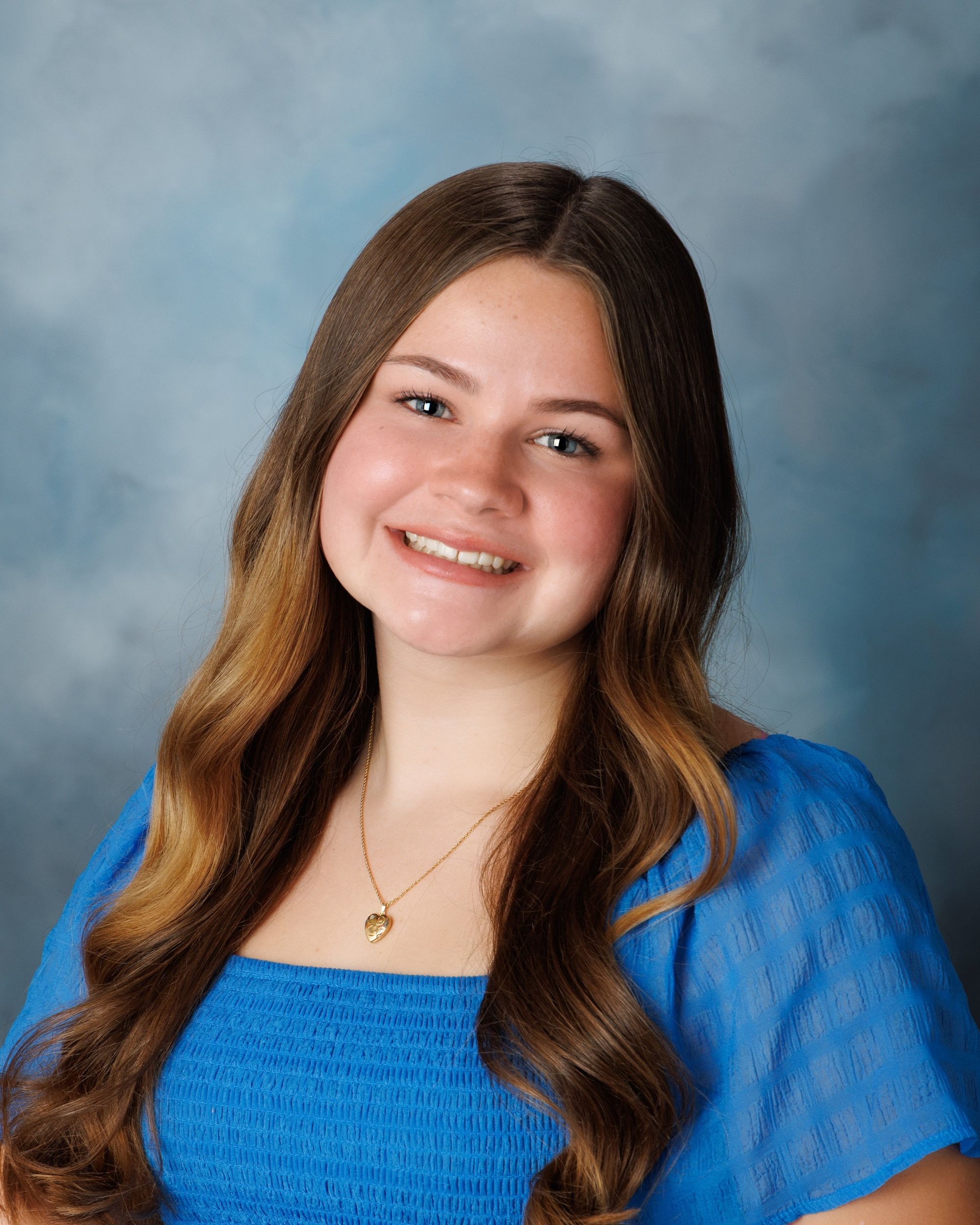 Cabrini Senior Session Portraits: Natalie’s Blue Ensemble