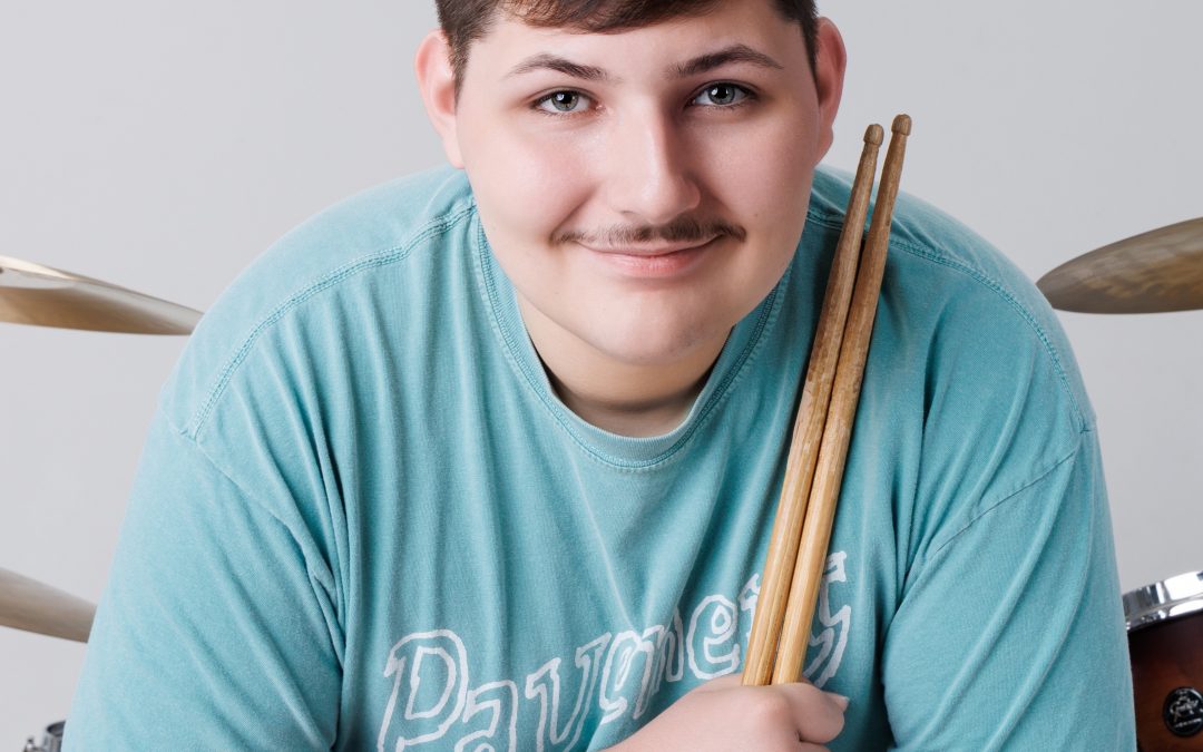 Dearborn Senior Drummer Photography Session