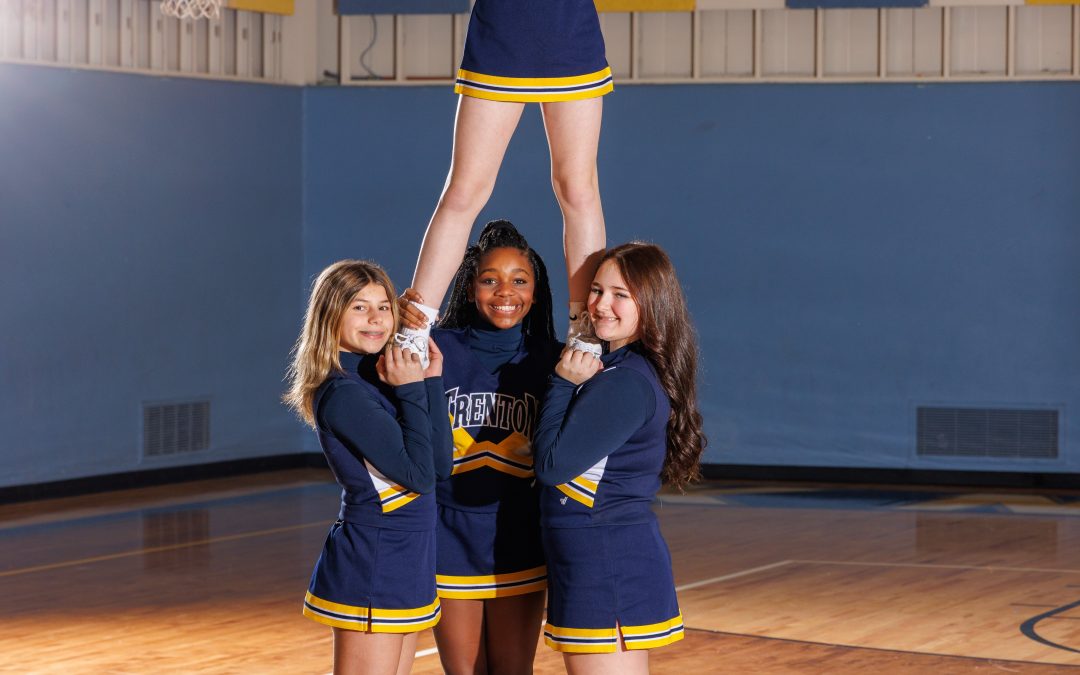 Trenton Cheerleading Team Sport Portraits – Downriver Middle School