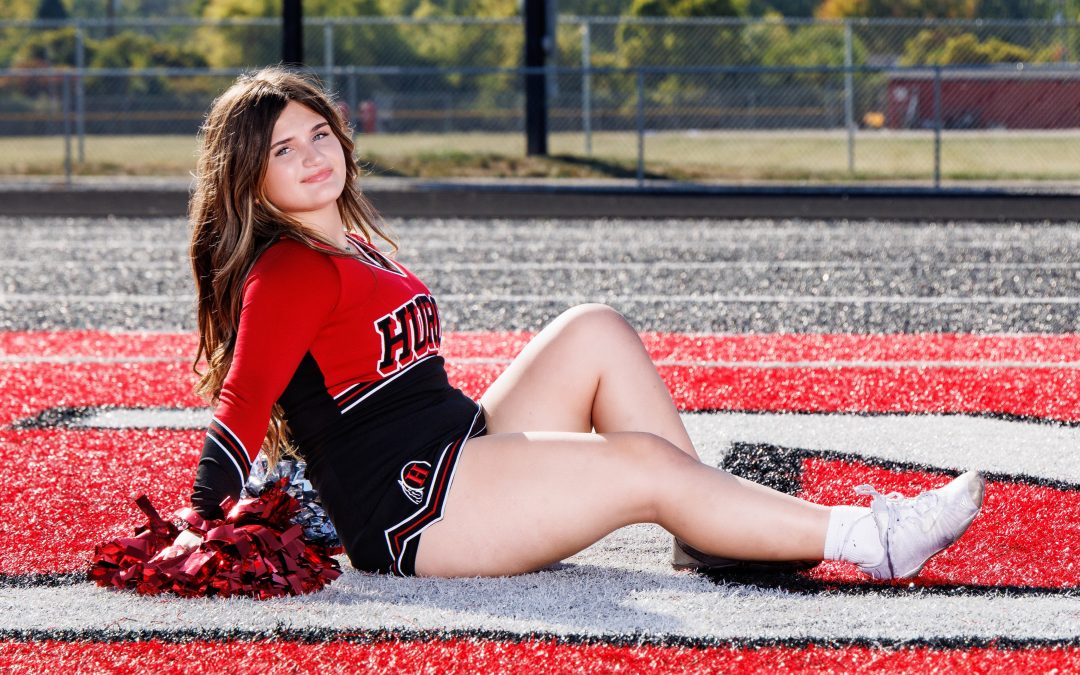 Huron Cheer Team Downriver Sports Photography Session