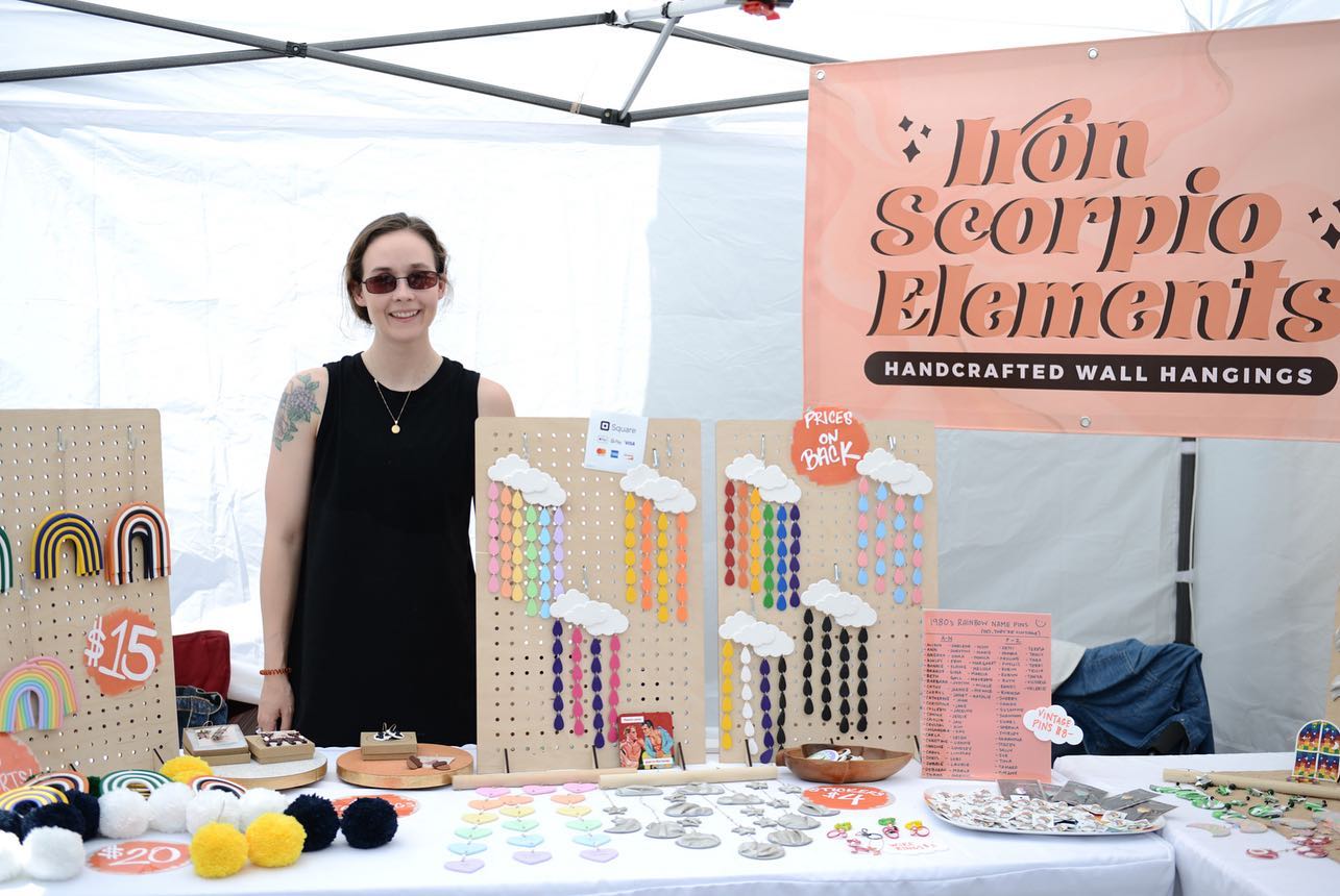 @wyandottestreetartfair is happening ! So happy to meet all these great vendors . . . . . @downtownwyandotte — image 2 of 4
