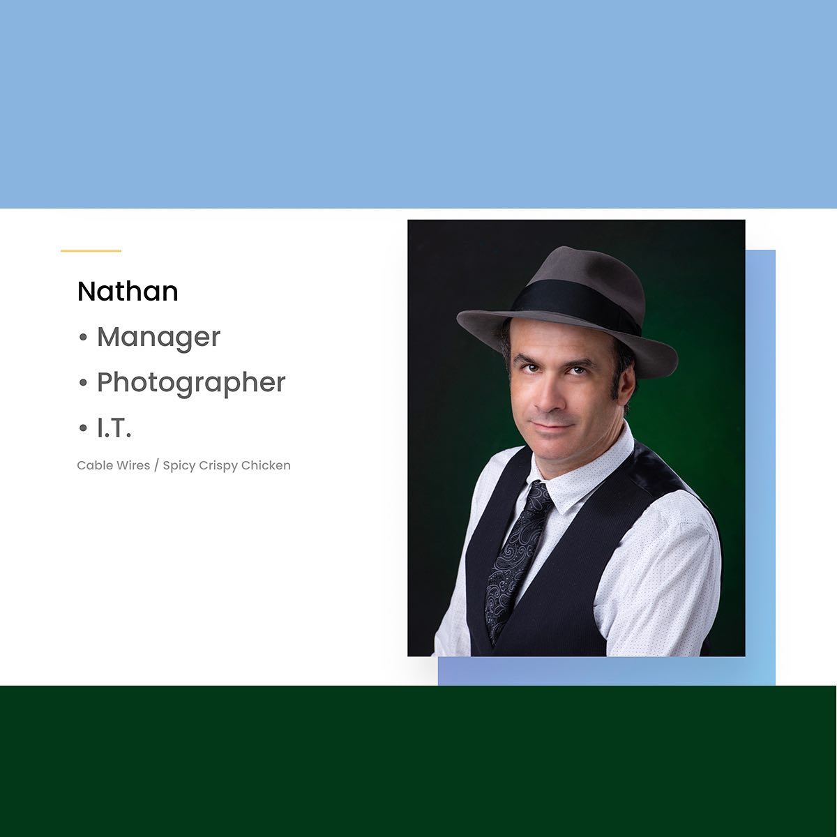 Meet our crew! Everyone here at @studio.one.vp is such an important part to delivering the highest quality portraits & capturing the most special moments