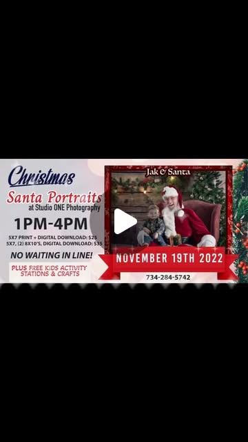 Custom Santa Portraits + Petting Zoo + coffee by @refugecoffeelp on Nov 19th! So excited to have everyone come by and start the season off right!