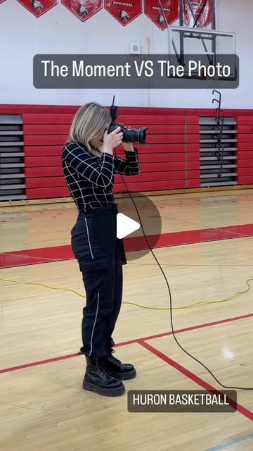 The Moment VS The Photo - Basketball today