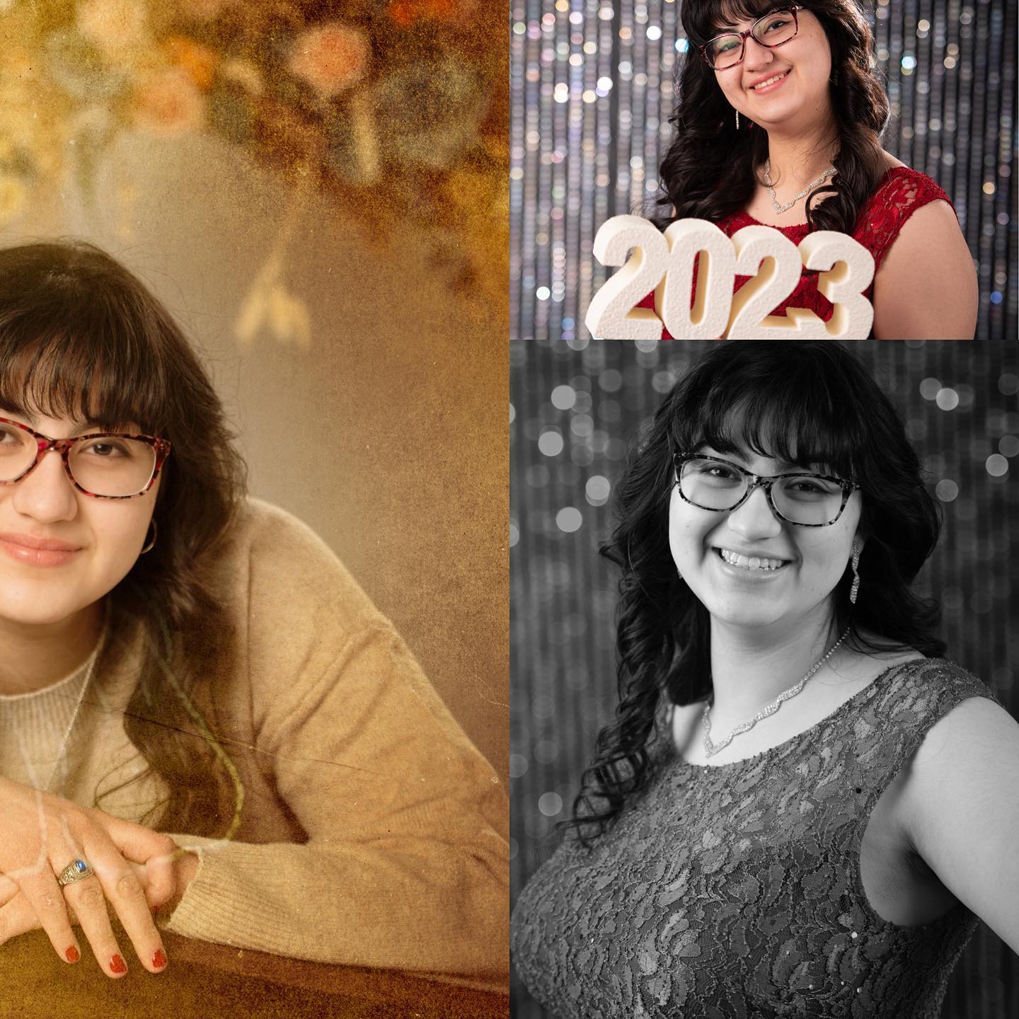Our newest set "Boho Lounge" with a wonderful Senior to showcase it — image 2 of 3