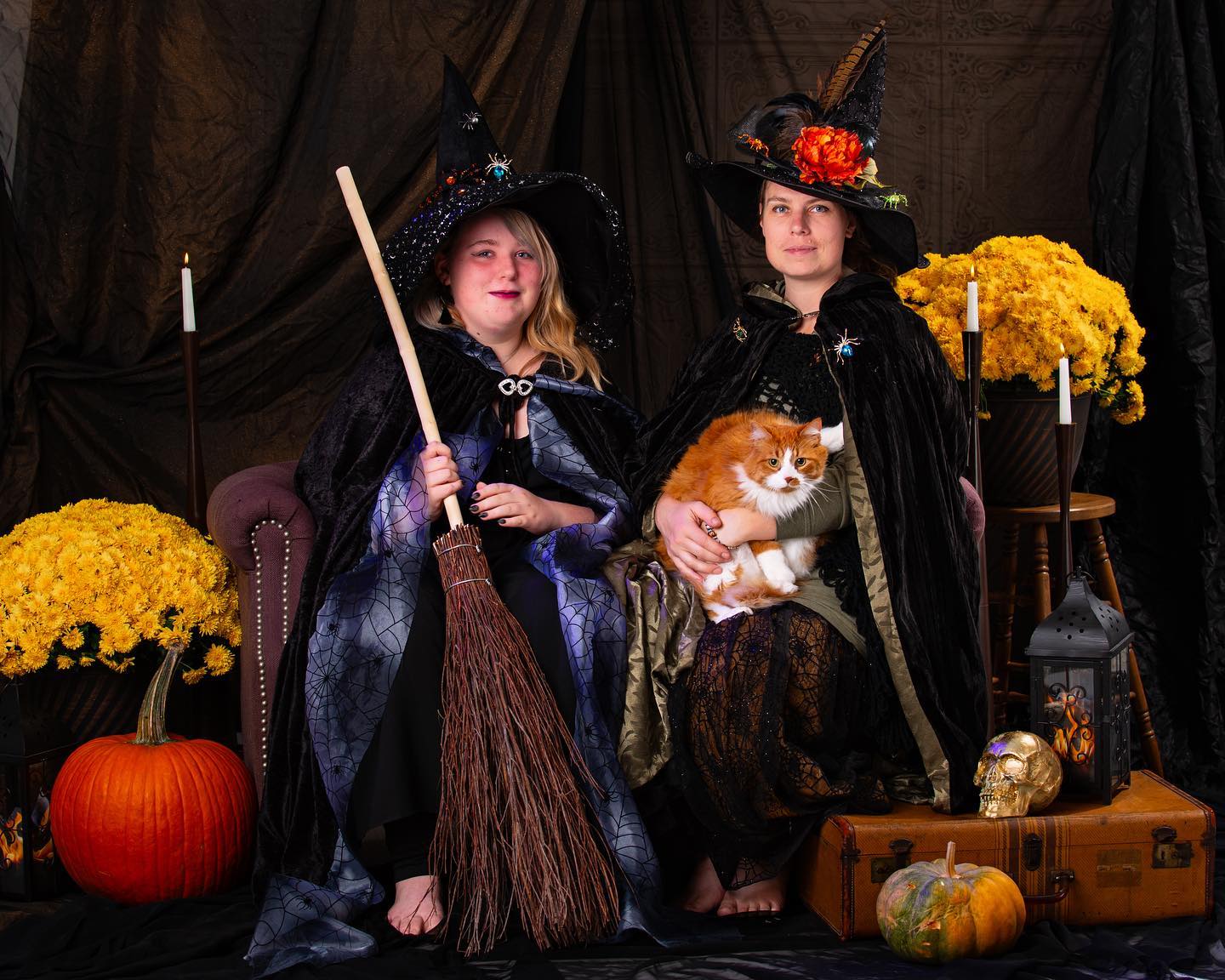 Our Halloween mini sessions were magical! We love spooky season at Studio One — image 1 of 2