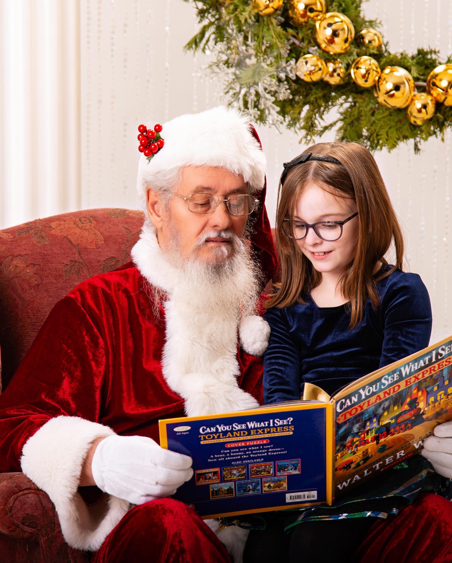 The Magic of Christmas. Such a wonderful time with Santa at the Studio on Sunday — image 1 of 2