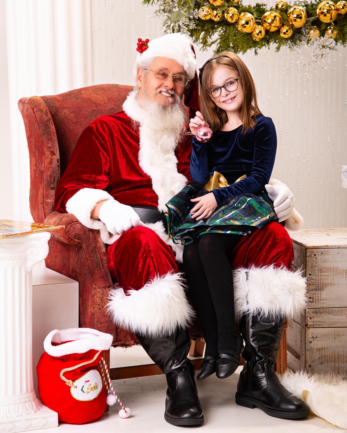 The Magic of Christmas. Such a wonderful time with Santa at the Studio on Sunday — image 2 of 2