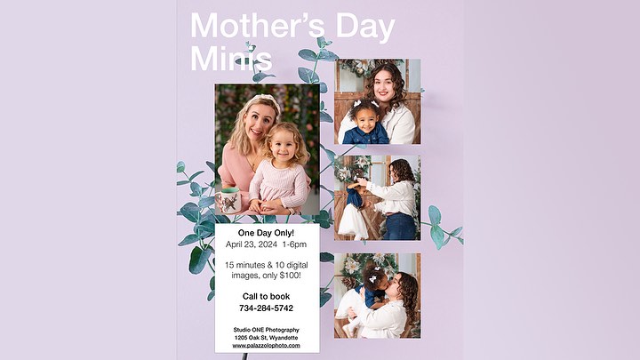 Mother’s Day Mini Sessions!