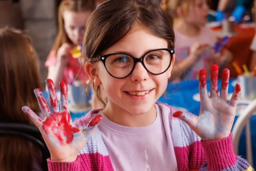 Rent the studio for your next birthday party or class! We'll take some great pics of all the guests, too- because, that's what we do! We had a blast hosting this painting party for a sweet girl and her friends - what's more fun than cake an — image 2 of 6