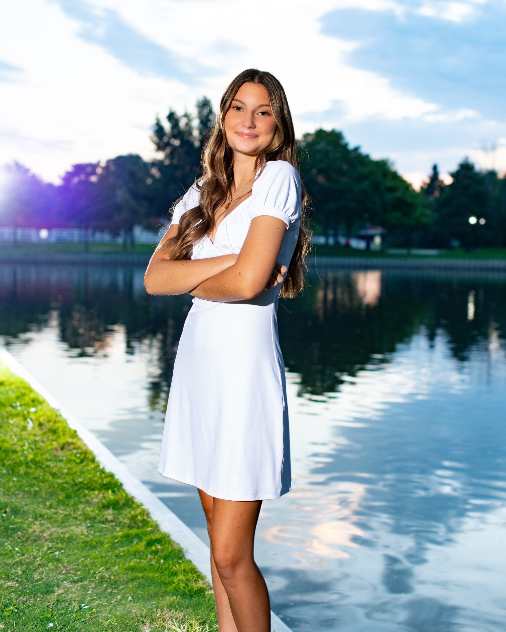 Senior portrait session at Studio ONE Wyandotte Downriver Detroit photography studio