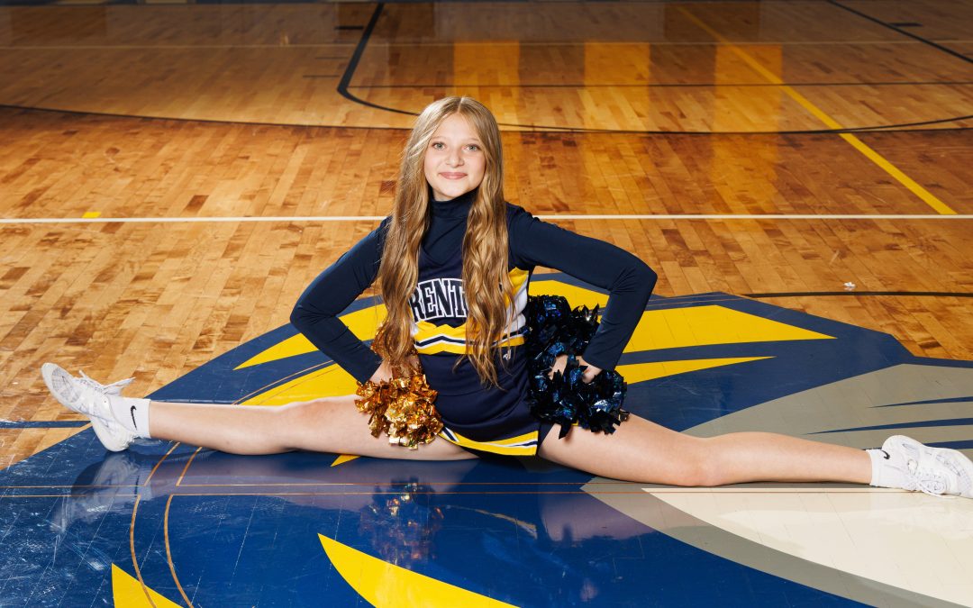 Trenton Cheerleading Sports Portraits – Downriver Middle School