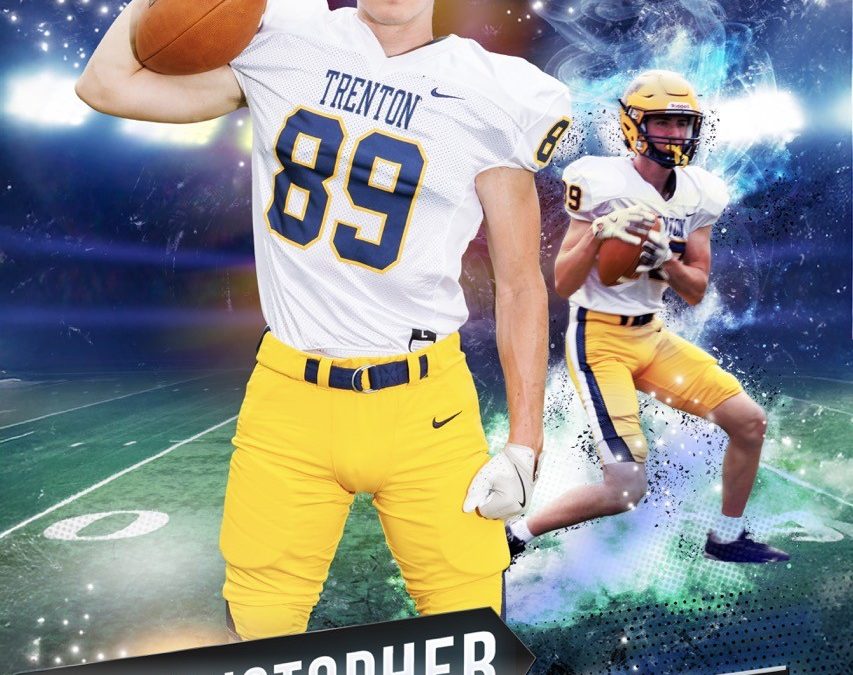 Trenton Trojan Football Senior Portraits – Studio ONE Downriver Photography