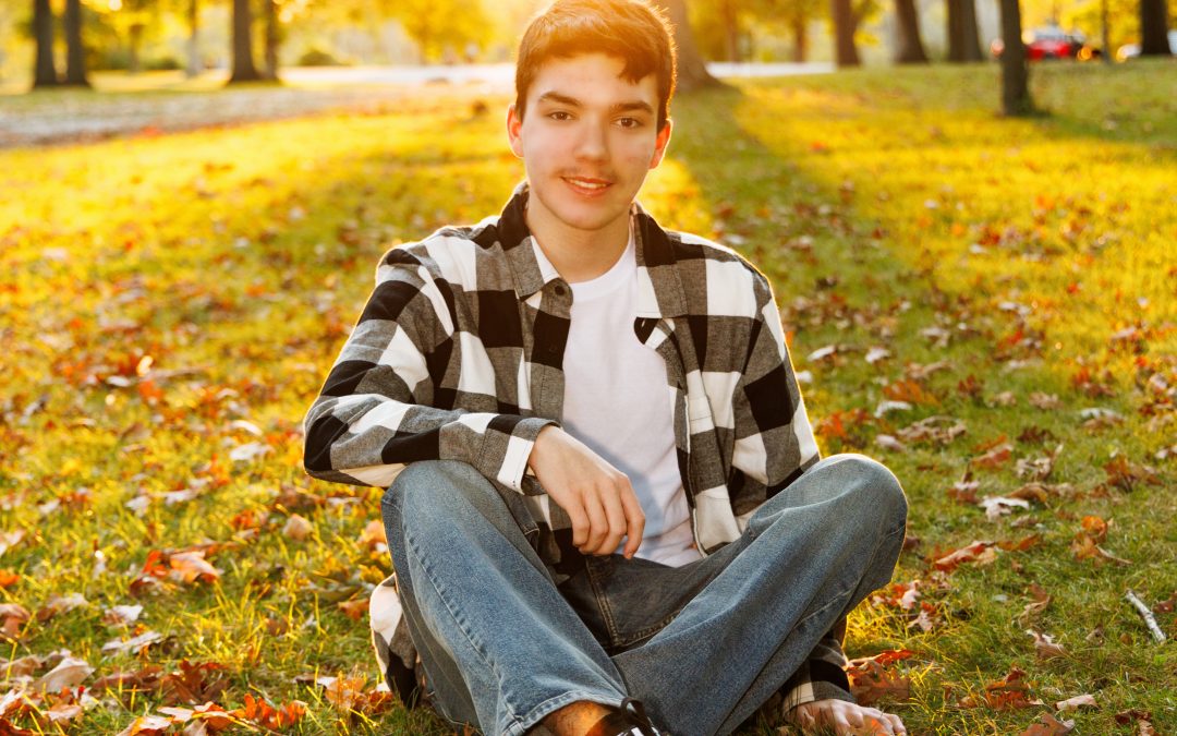 Trenton Senior Photo Session at Elizabeth Park – 2025