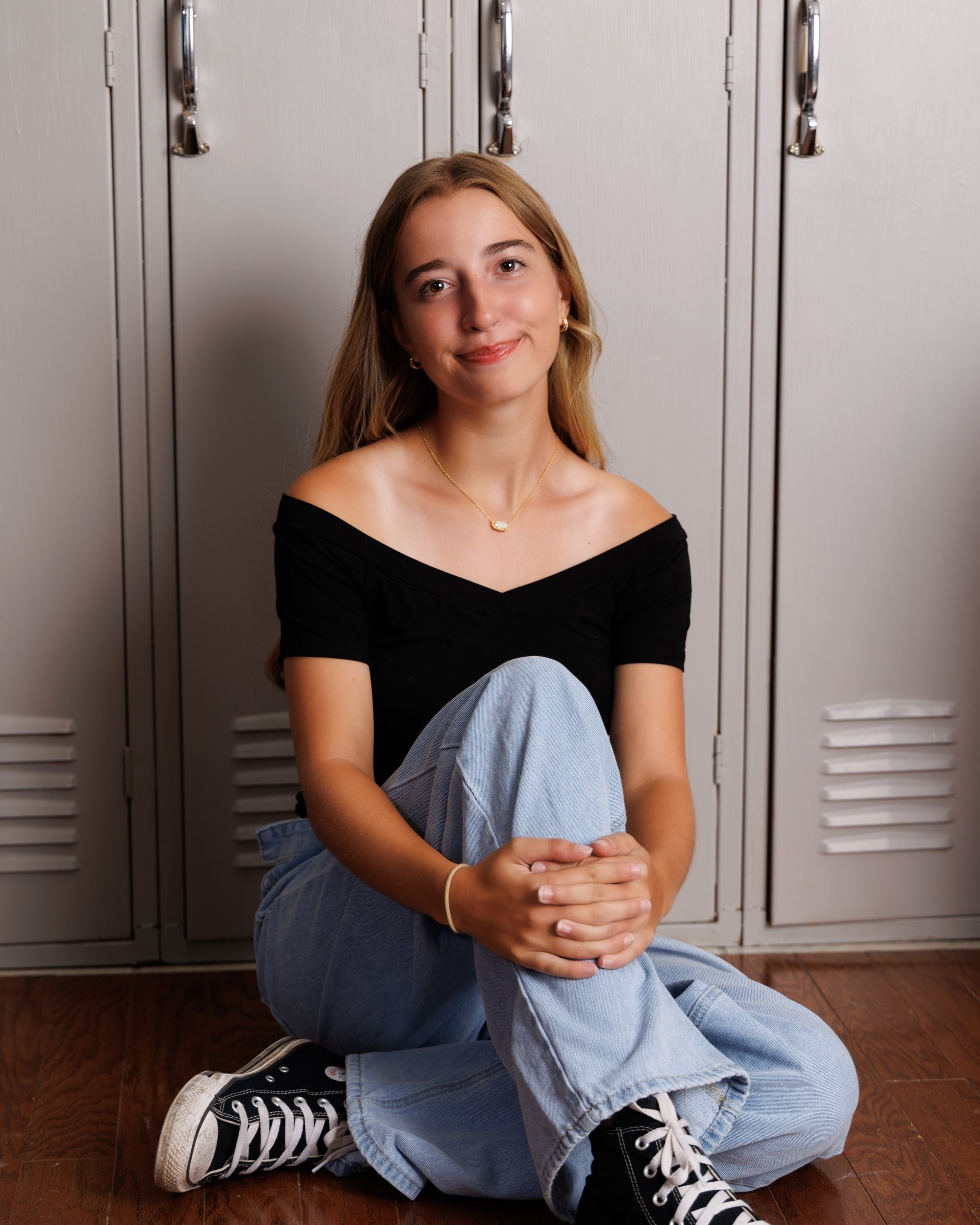 Trenton Senior Portrait Collection: Anika’s Candid Moments