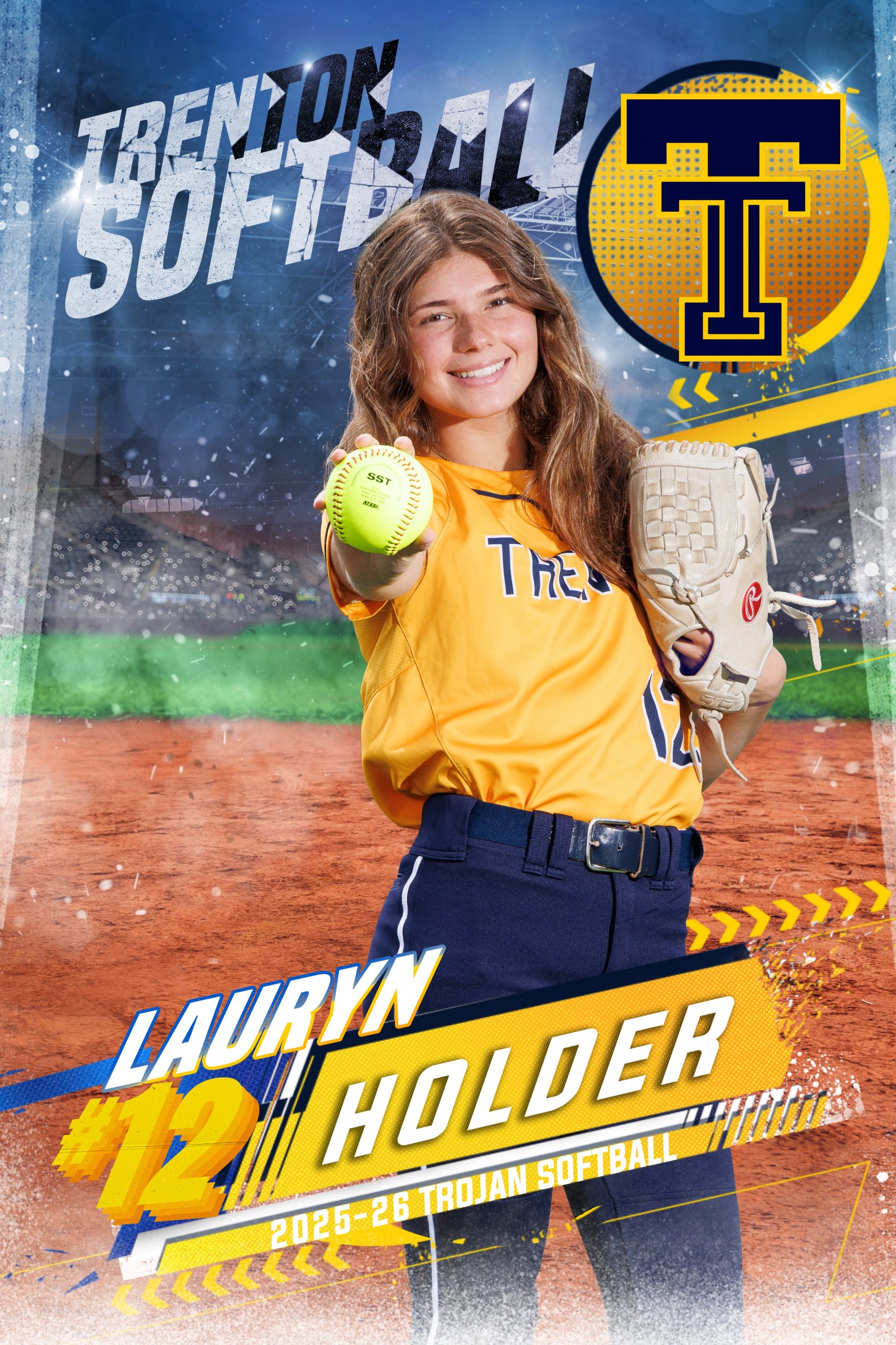Trenton Softball Team Banners – 2025-26 Season