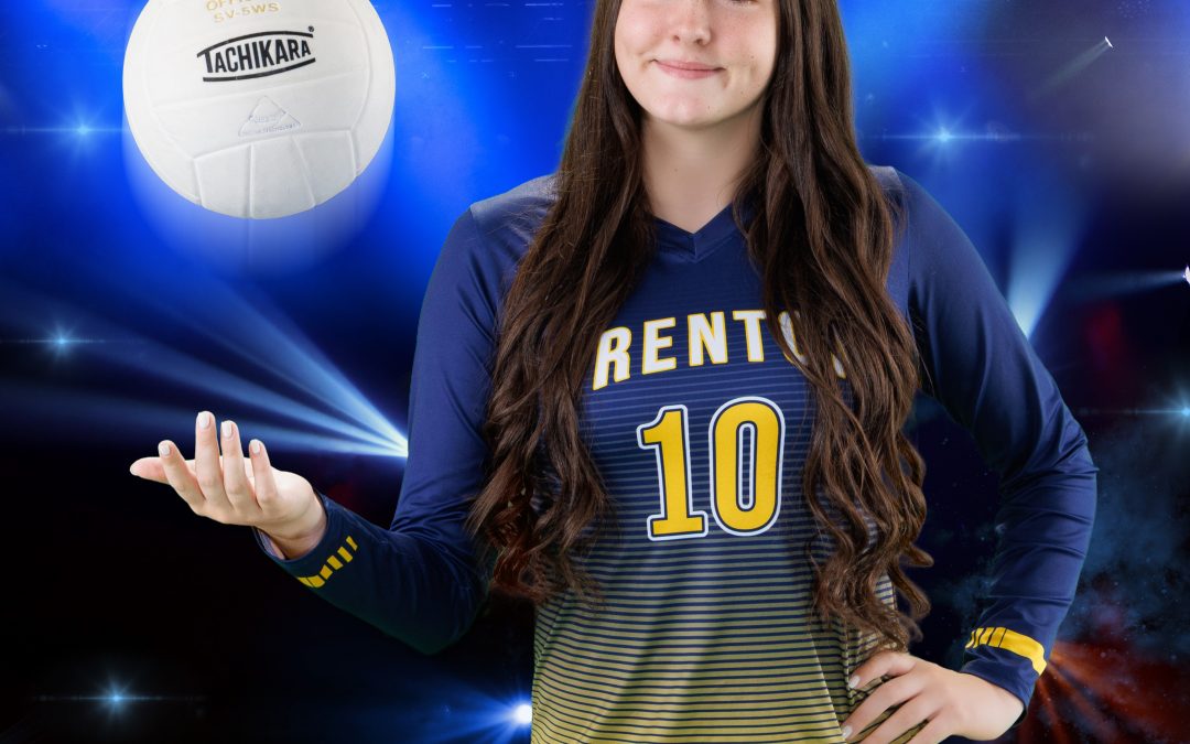 Trenton Volleyball Team Sports Photography – Downriver Studio