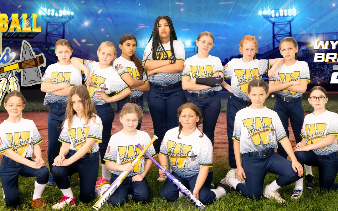 Wyandotte Braves 10U Softball Team Photo – Studio ONE Wyandotte