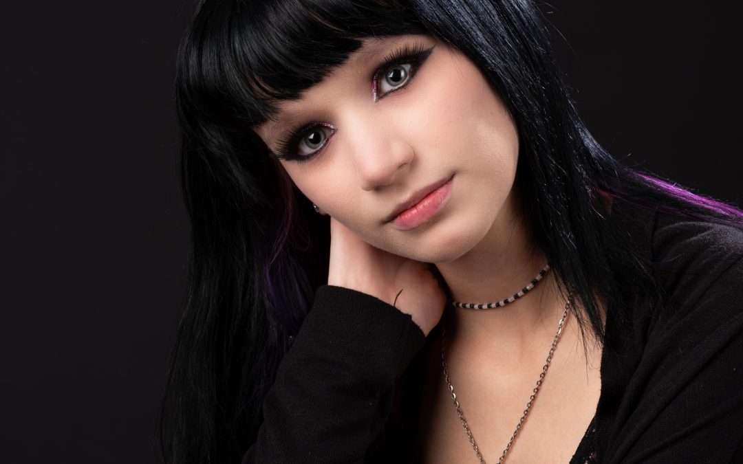 Wyandotte Senior Photography Session: Ashley Studio Portraits